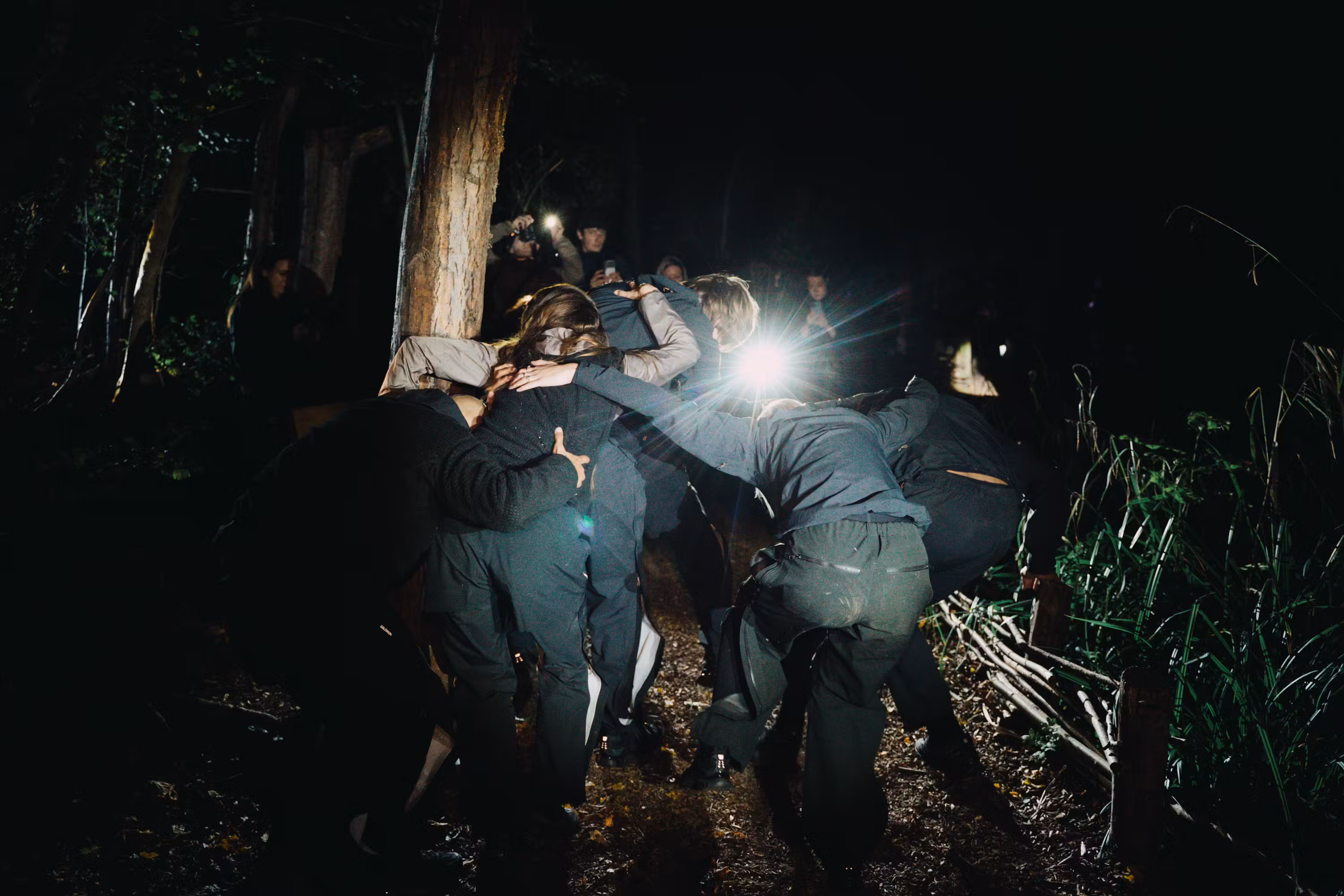 Go birdwatching after dark in a cemetery, then party in a ruined chapel.
